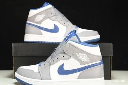 JORDAN 1 Cement True MID Blue DQ8423-014 1101